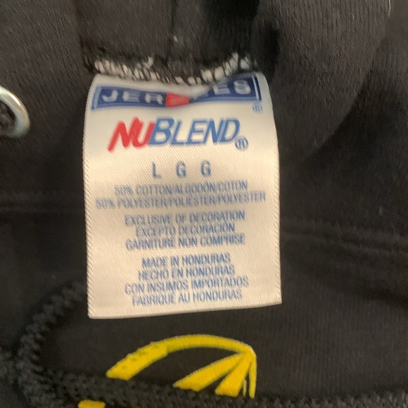 Carolina Panthers Mens Large hoodie 2015 NFC championship - Picture 3 of 8